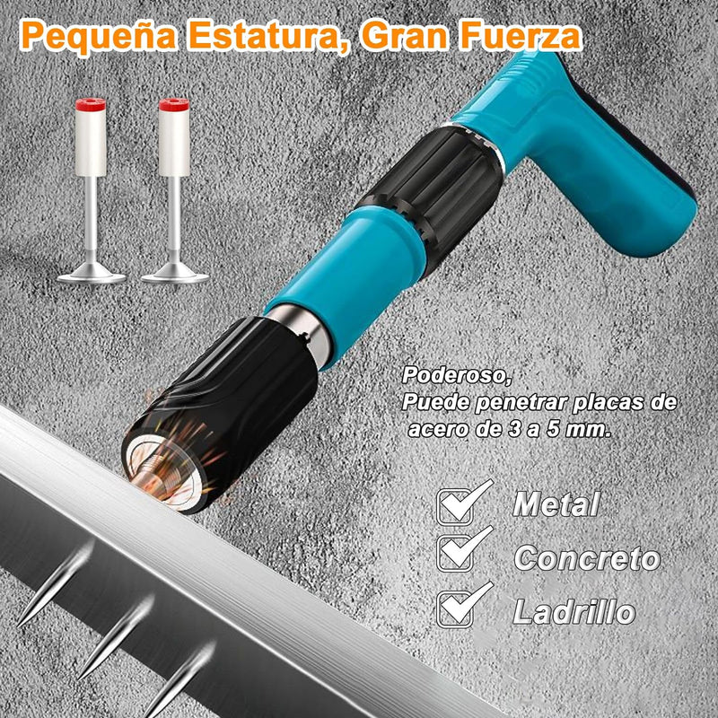 PISTOLA DE CLAVOS + 30 CLAVOS DE REGALO CON ENVÍO GRATIS