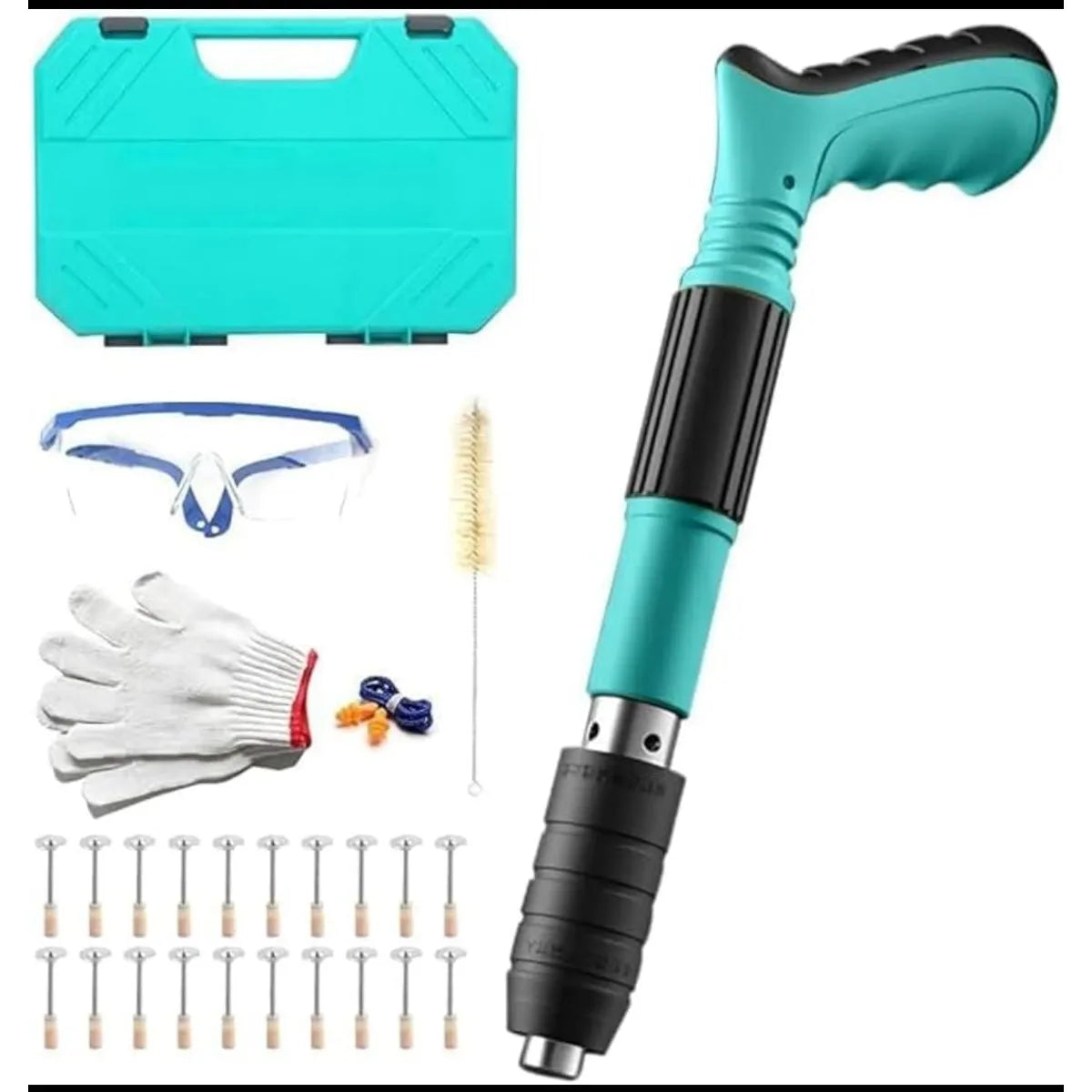 PISTOLA DE CLAVOS + 30 CLAVOS DE REGALO CON ENVÍO GRATIS