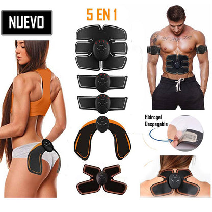 Electro Estimulador Muscular 5 En 1 Smartfit