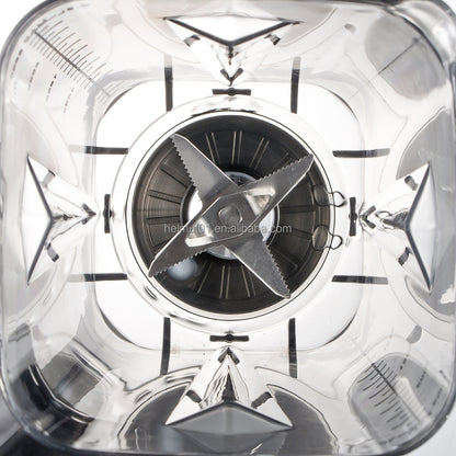 LICUADORA SEMI INDUSTRIAL PICA HIELO MARCA RAF DE 2300 WATTS,  15 VELOCIDADES Y BASE METÁLICA.