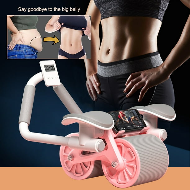 SUPER RODILLO ABDOMINAL DE 4 RUEDAS y 4 CODERAS + ACCESORIOS