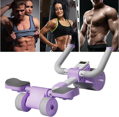 RODILLO ABDOMINAL DELUXE 2024💪 + 🎁REGALO😱