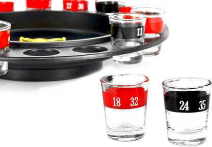 JUEGO RULETA SHOT 16 VASOS