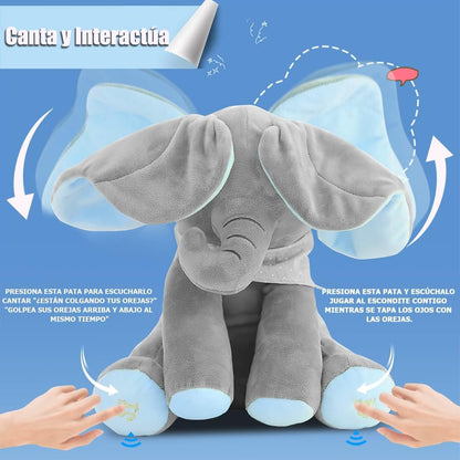 ELEFANTE INTERACTIVO CANTA Y HABLA EN INGLÉS