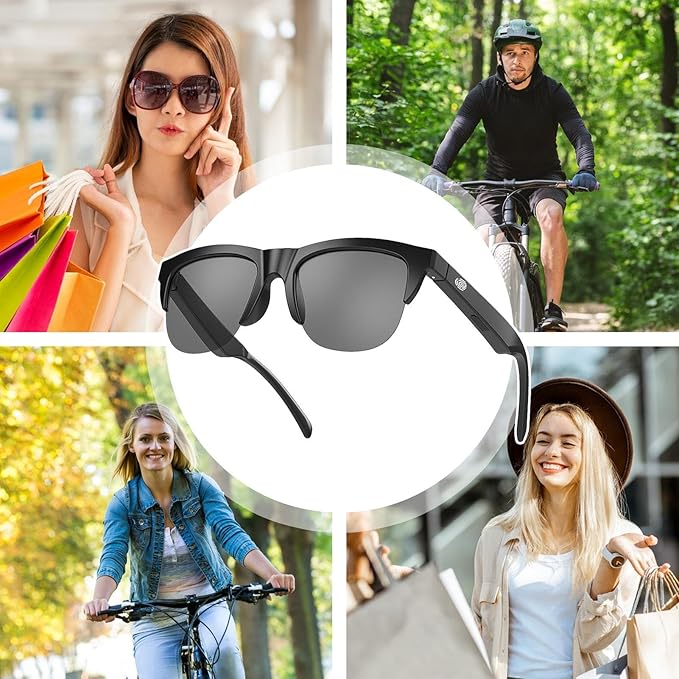 GAFAS DE SOL CON AUDIO Y TÁCTIL INTELIGENTES BLUETOOTH - LLAMADAS, VIDEO Y MÚSICA