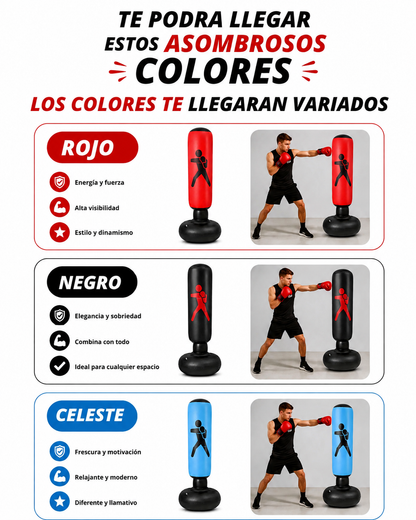 MÁQUINA DE BOXEO MUSICAL PRO +🎁 Y ENVÍO GRATIS