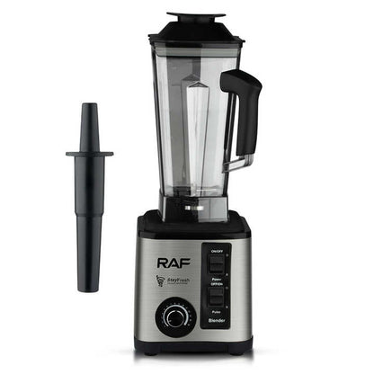 LICUADORA SEMI INDUSTRIAL PICA HIELO MARCA RAF DE 2300 WATTS,  15 VELOCIDADES Y BASE METÁLICA.