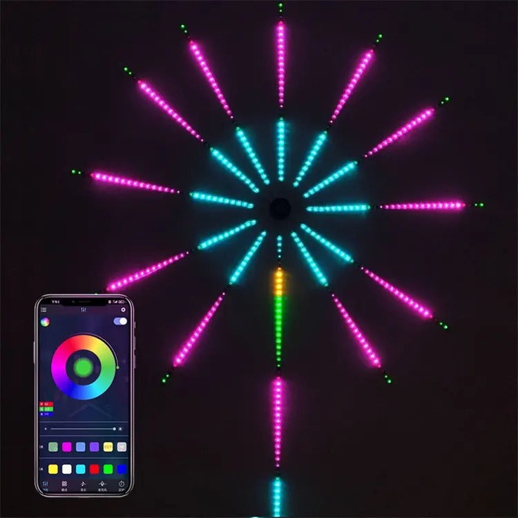 CINTA LED RGB FIRE WORK RÍTMICA MUSICAL