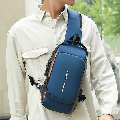 MORRAL ANTIRROBO IMPERMEABLE CON CLAVE