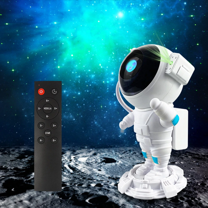 PROYECTOR DE GALAXIA Y PARLANTE ASTRONAUTA
