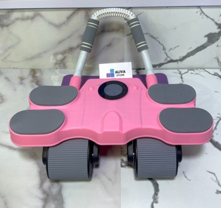 SUPER RODILLO ABDOMINAL DE 4 RUEDAS y 4 CODERAS + ACCESORIOS