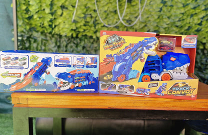 SUPER DINO TRANSFORMER + 6 AUTOS DE REGALO🎁  ®