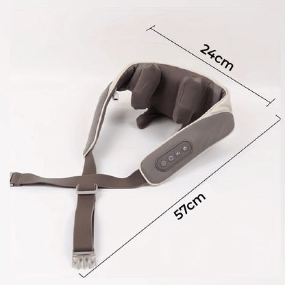 Masajeador de Cuello, Espalda, Hombros Portátil Recargable