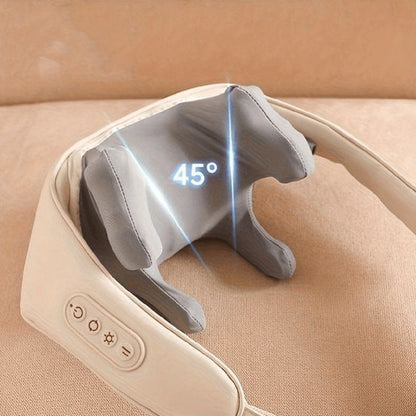 Masajeador de Cuello, Espalda, Hombros Portátil Recargable