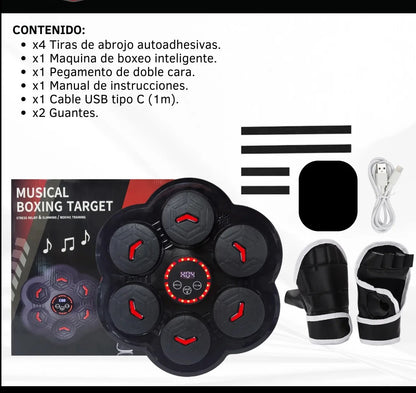 MÁQUINA DE BOXEO MUSICAL PRO +🎁 Y ENVÍO GRATIS