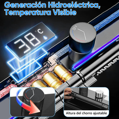 LAVADERO 7 EN 1 MULTIFUNCIONAL PREMIUM, 5 TECLAS, PANEL LED DE ACERO INOXIDABLE