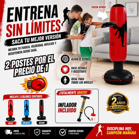 2 POSTES DE BOXEO +🎁 Y ENVÍO GRATIS