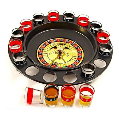 JUEGO RULETA SHOT 16 VASOS