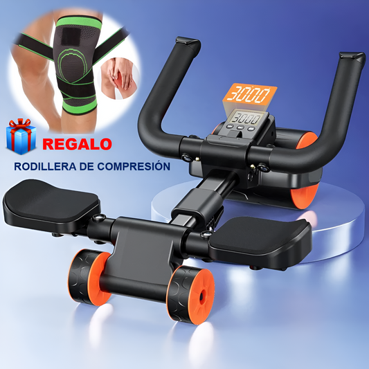 RODILLO ABDOMINAL DELUXE 2024💪 + 🎁REGALO😱