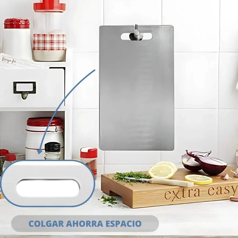 Cuélgala y ahorra espacio