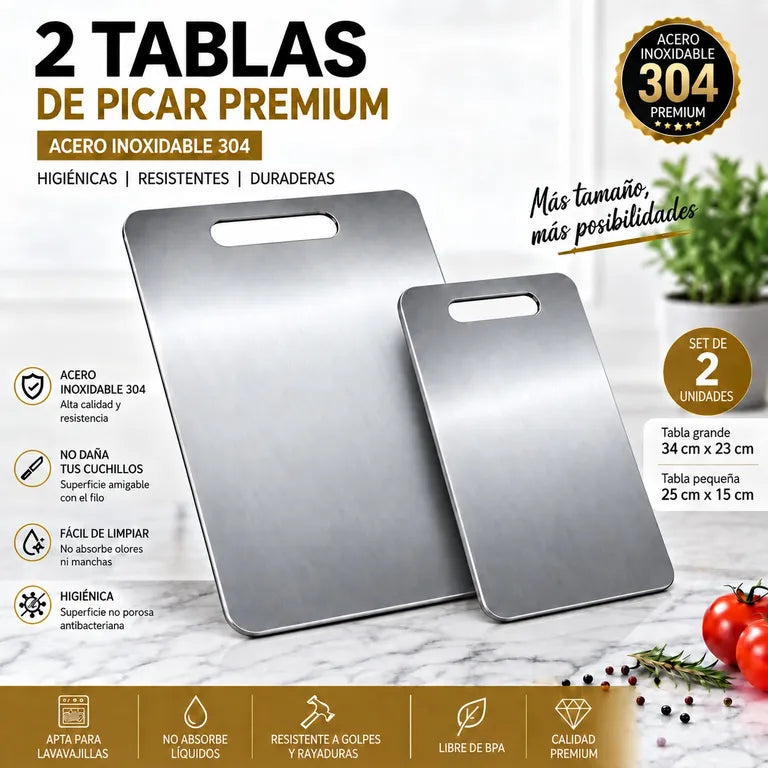 2 tablas 34x23 y 25x15
