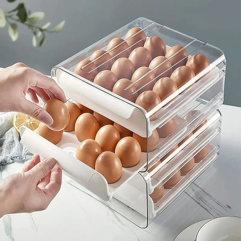 Organizador de Acrílico para 32 Huevos